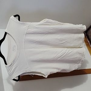 Cream sleeveless top